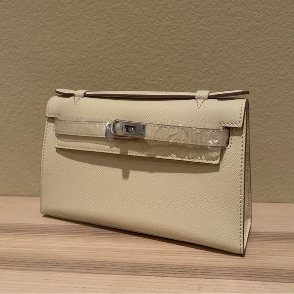 Handbags - Belted Pochette Clutch